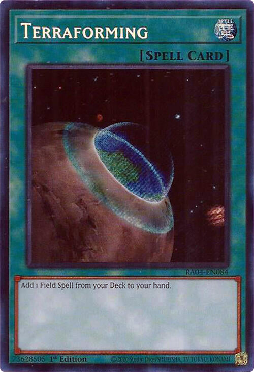 Terraforming [RA04-EN084] Secret Rare | Fandemonia Ltd