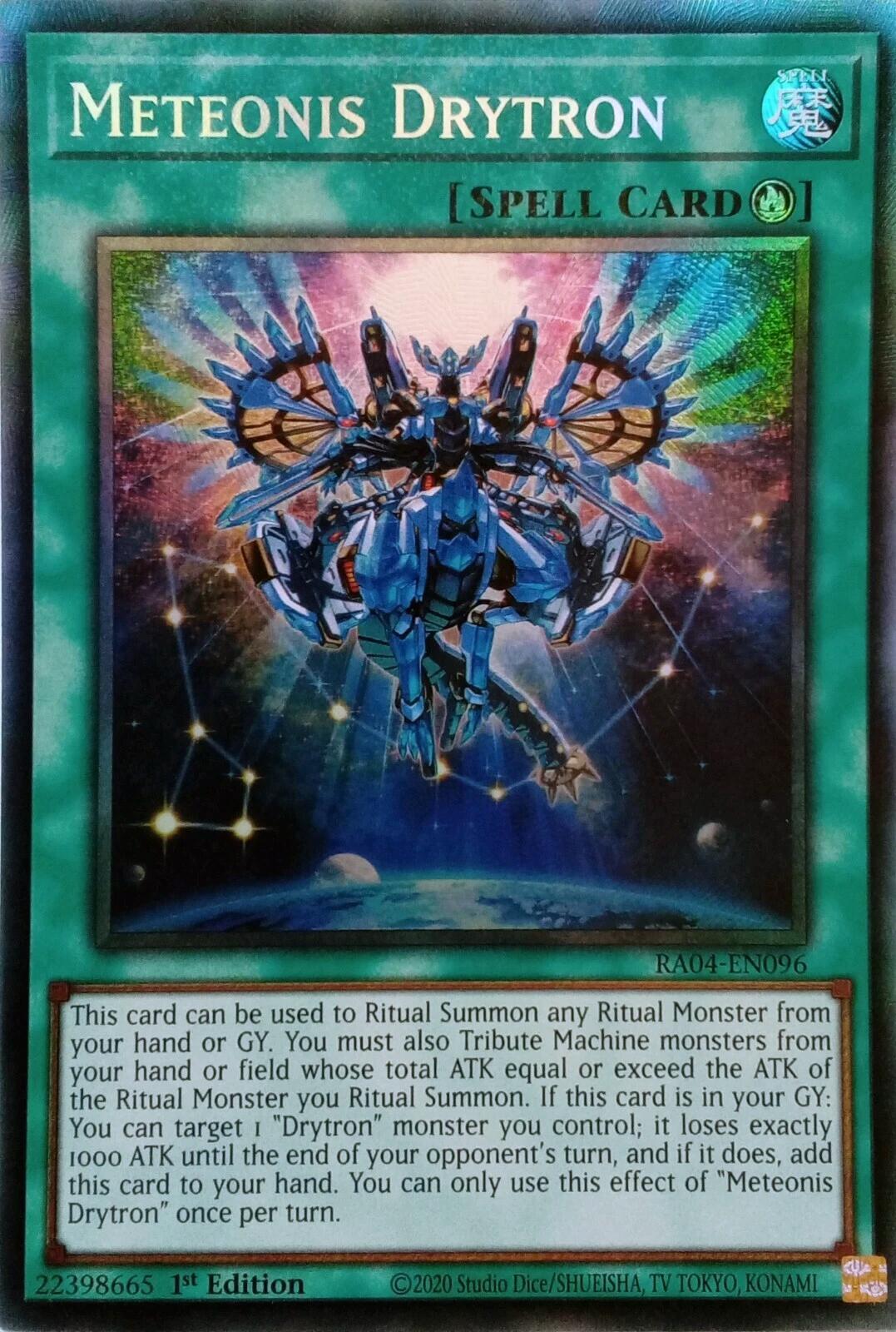 Meteonis Drytron [RA04-EN096] Prismatic Collector's Rare | Fandemonia Ltd