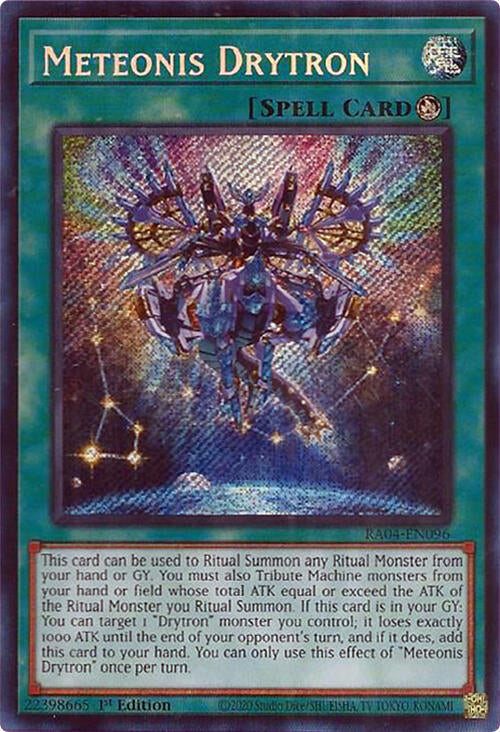 Meteonis Drytron [RA04-EN096] Secret Rare | Fandemonia Ltd