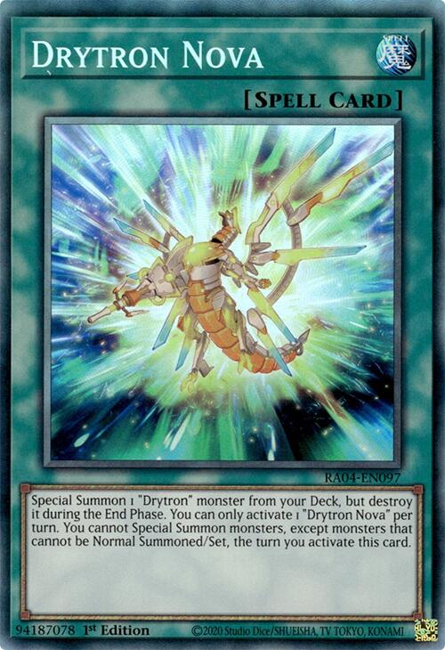 Drytron Nova [RA04-EN097] Prismatic Collector's Rare | Fandemonia Ltd