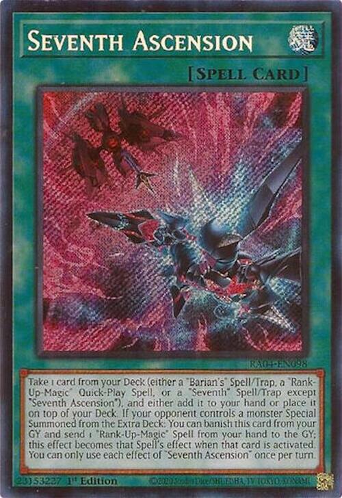 Seventh Ascension [RA04-EN098] Secret Rare | Fandemonia Ltd