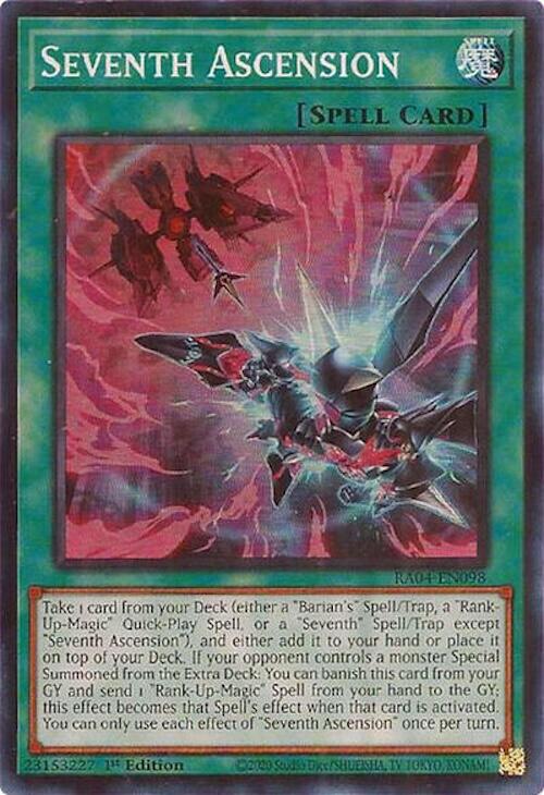 Seventh Ascension [RA04-EN098] Super Rare | Fandemonia Ltd