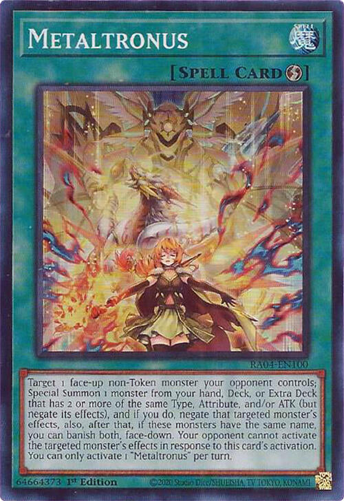 Metaltronus [RA04-EN100] Super Rare | Fandemonia Ltd