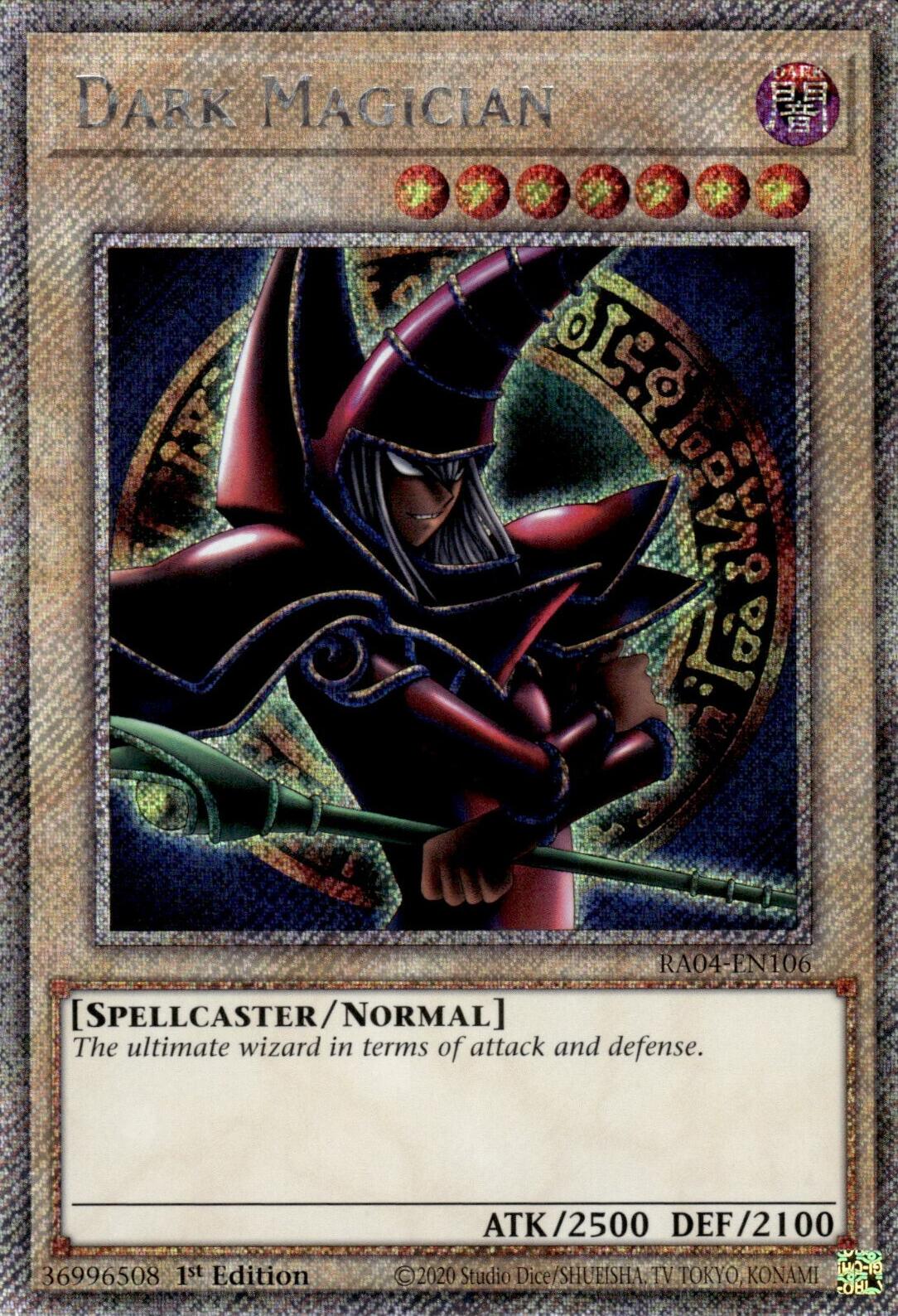 Dark Magician (Arkana) [RA04-EN106] Platinum Secret Rare | Fandemonia Ltd