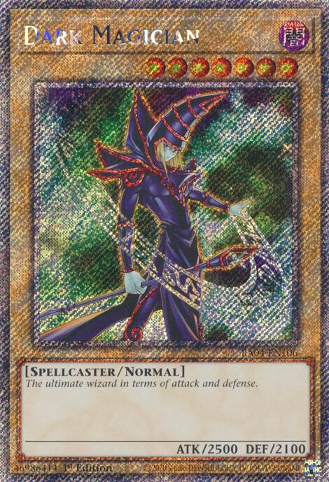 Dark Magician (7th Art) [RA04-EN106] Platinum Secret Rare | Fandemonia Ltd