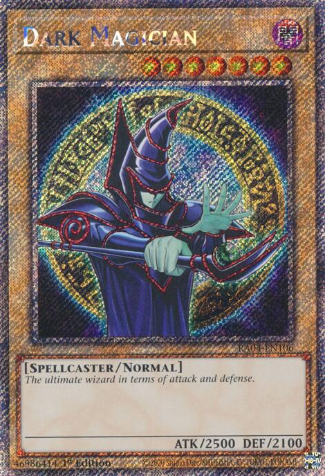 Dark Magician (9th Art) [RA04-EN106] Platinum Secret Rare | Fandemonia Ltd