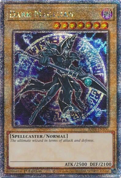 Dark Magician (7th Art) [RA04-EN106] Quarter Century Secret Rare | Fandemonia Ltd