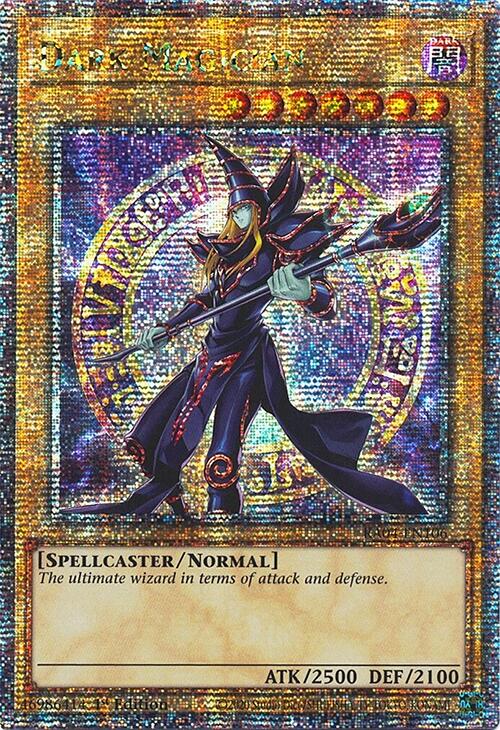 Dark Magician (8th Art) [RA04-EN106] Quarter Century Secret Rare | Fandemonia Ltd