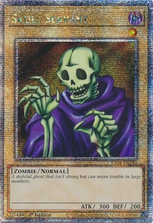 Skull Servant [RA04-EN110] Quarter Century Secret Rare | Fandemonia Ltd