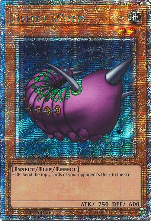 Needle Worm [RA04-EN112] Quarter Century Secret Rare | Fandemonia Ltd
