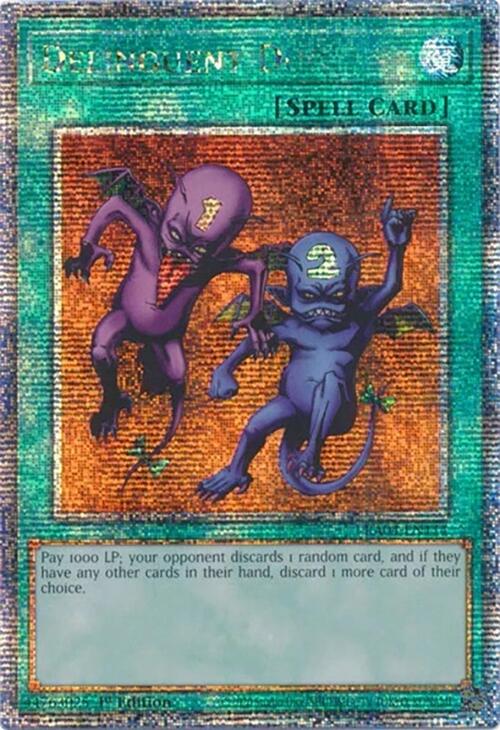 Delinquent Duo [RA04-EN114] Quarter Century Secret Rare | Fandemonia Ltd