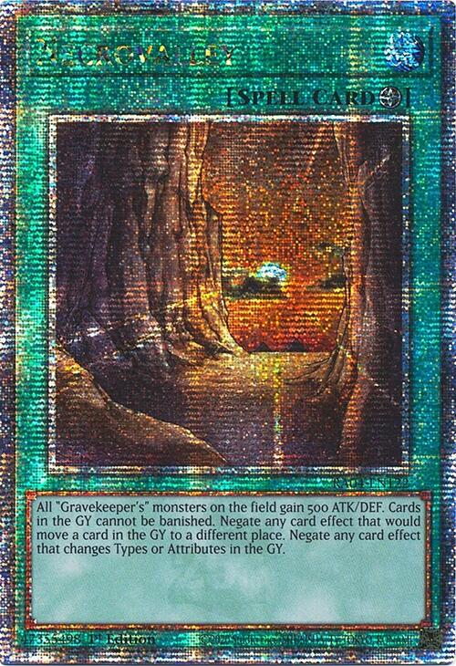 Necrovalley [RA04-EN122] Quarter Century Secret Rare | Fandemonia Ltd