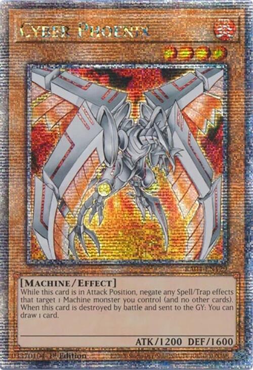 Cyber Phoenix [RA04-EN129] Quarter Century Secret Rare | Fandemonia Ltd