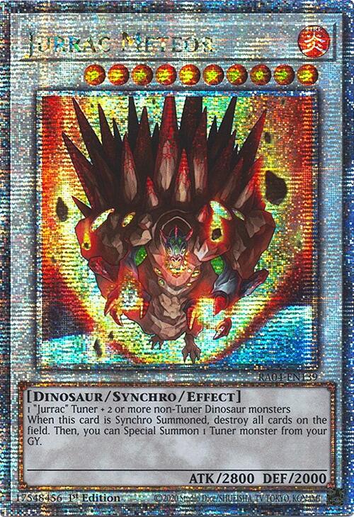 Jurrac Meteor [RA04-EN139] Quarter Century Secret Rare | Fandemonia Ltd