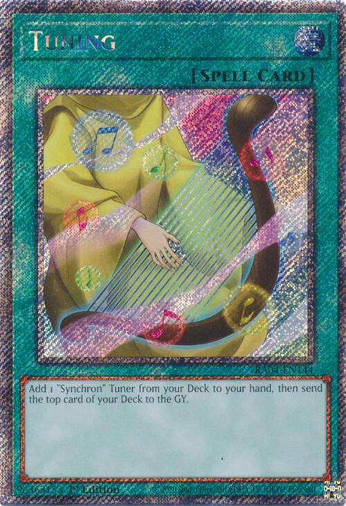 Tuning [RA04-EN144] Platinum Secret Rare | Fandemonia Ltd