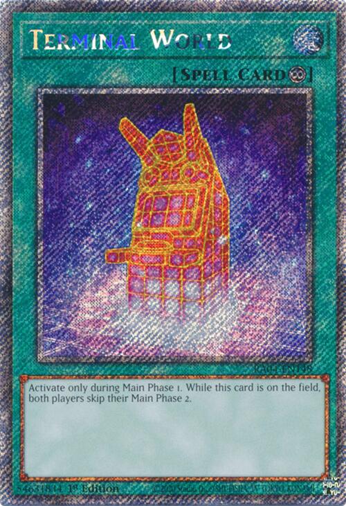 Terminal World [RA04-EN148] Platinum Secret Rare | Fandemonia Ltd