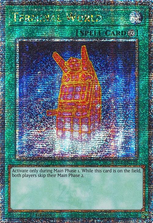 Terminal World [RA04-EN148] Quarter Century Secret Rare | Fandemonia Ltd