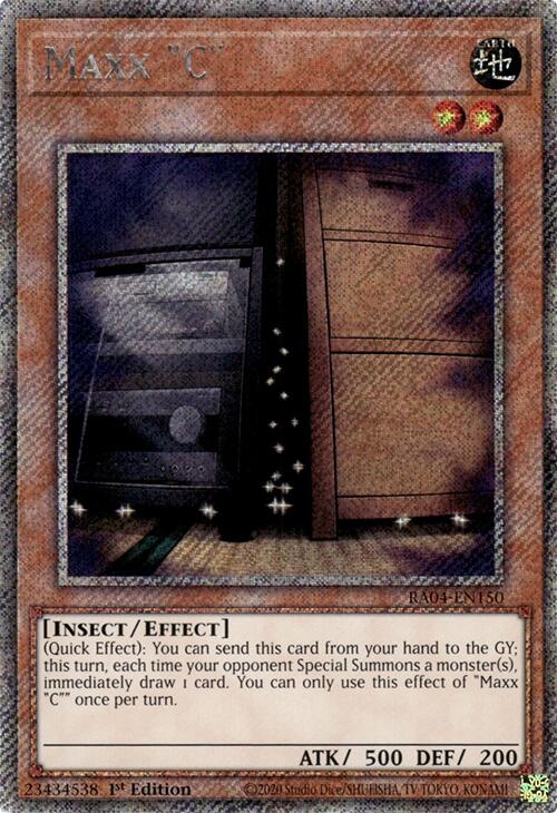 Maxx "C" [RA04-EN150] Platinum Secret Rare | Fandemonia Ltd