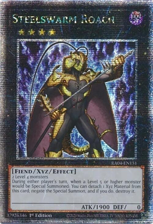 Steelswarm Roach [RA04-EN151] Quarter Century Secret Rare | Fandemonia Ltd