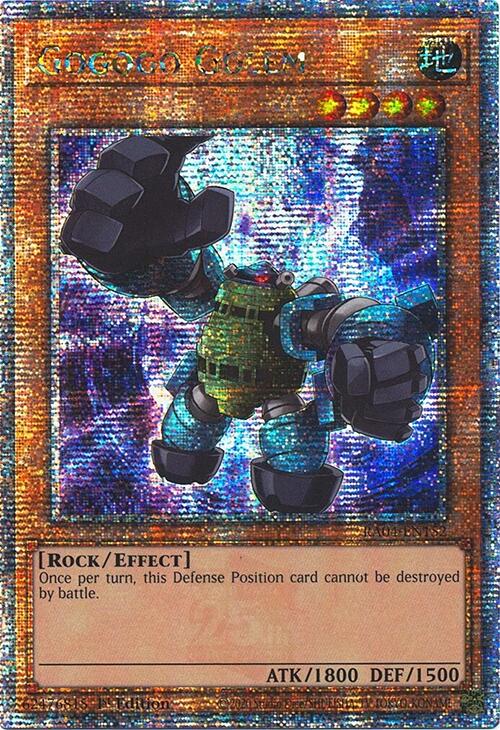 Gogogo Golem [RA04-EN152] Quarter Century Secret Rare | Fandemonia Ltd