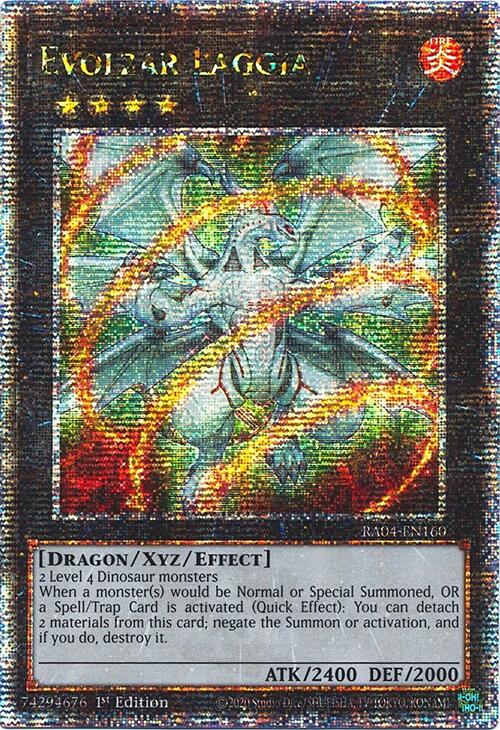 Evolzar Laggia [RA04-EN160] Quarter Century Secret Rare | Fandemonia Ltd