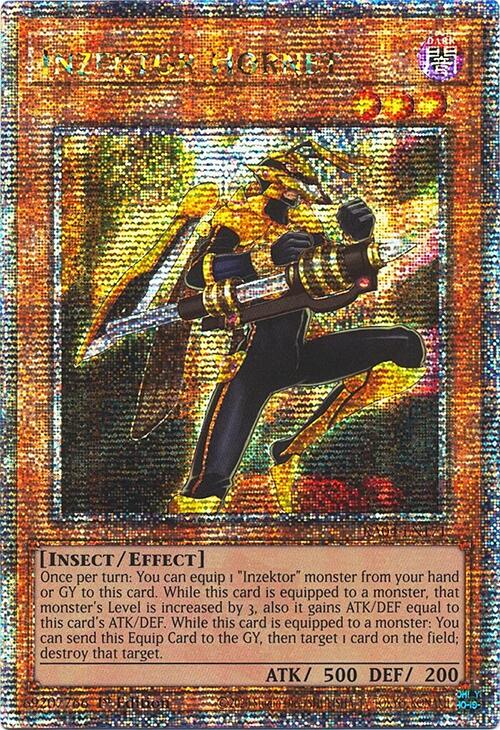Inzektor Hornet [RA04-EN171] Quarter Century Secret Rare | Fandemonia Ltd