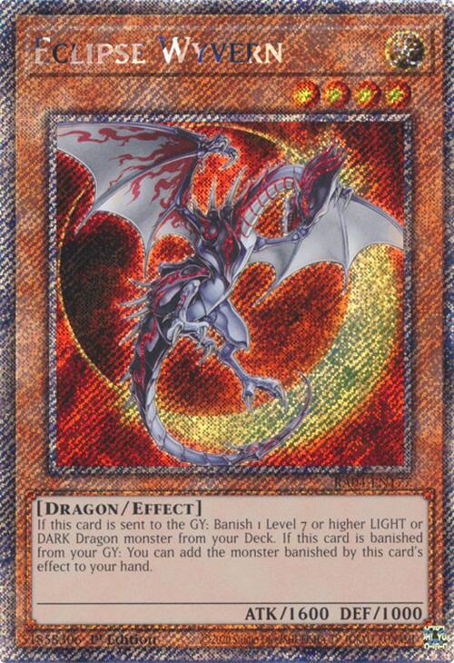Eclipse Wyvern [RA04-EN177] Platinum Secret Rare | Fandemonia Ltd