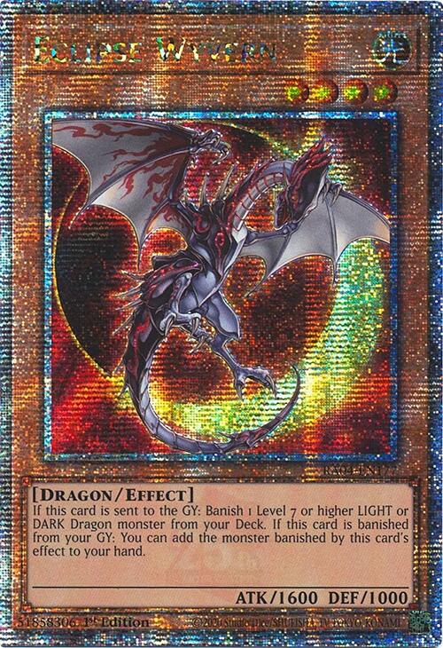 Eclipse Wyvern [RA04-EN177] Quarter Century Secret Rare | Fandemonia Ltd