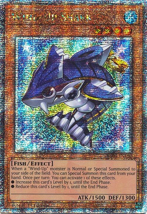 Wind-Up Shark [RA04-EN180] Quarter Century Secret Rare | Fandemonia Ltd