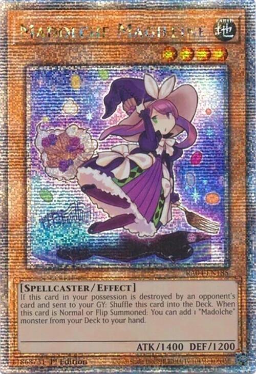 Madolche Magileine [RA04-EN185] Quarter Century Secret Rare | Fandemonia Ltd