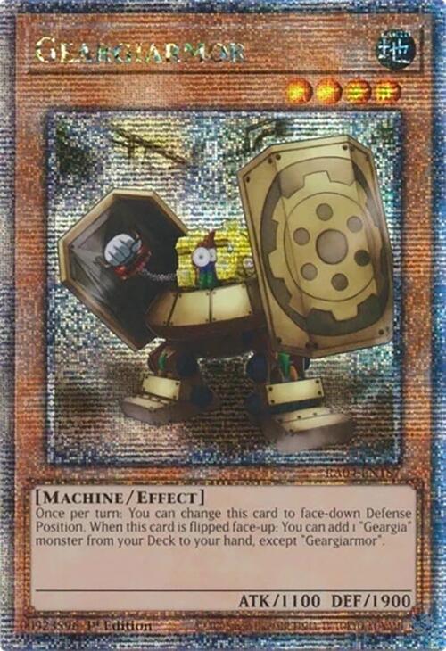 Geargiarmor [RA04-EN187] Quarter Century Secret Rare | Fandemonia Ltd