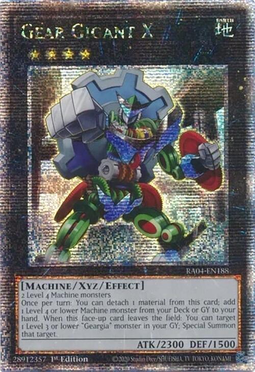 Gear Gigant X [RA04-EN188] Quarter Century Secret Rare | Fandemonia Ltd