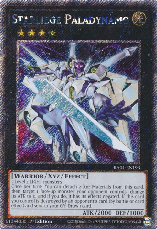 Starliege Paladynamo [RA04-EN193] Platinum Secret Rare | Fandemonia Ltd