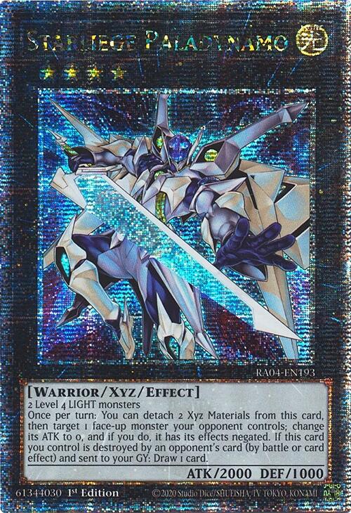 Starliege Paladynamo [RA04-EN193] Quarter Century Secret Rare | Fandemonia Ltd