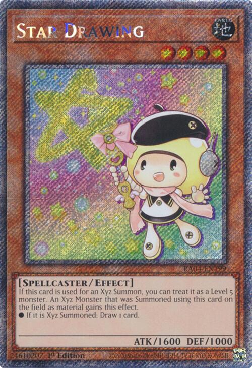 Star Drawing [RA04-EN199] Platinum Secret Rare | Fandemonia Ltd