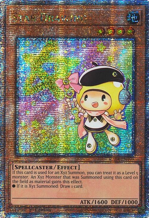 Star Drawing [RA04-EN199] Quarter Century Secret Rare | Fandemonia Ltd