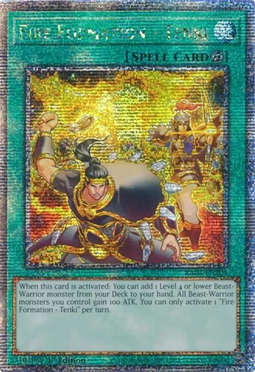 Fire Formation - Tenki [RA04-EN201] Quarter Century Secret Rare | Fandemonia Ltd