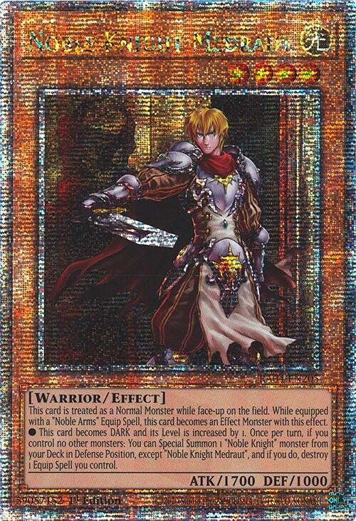 Noble Knight Medraut [RA04-EN205] Quarter Century Secret Rare | Fandemonia Ltd
