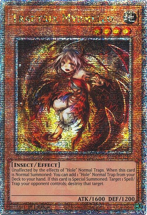 Traptrix Myrmeleo [RA04-EN210] Quarter Century Secret Rare | Fandemonia Ltd