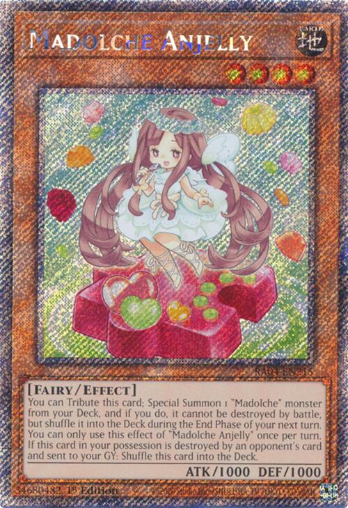 Madolche Anjelly [RA04-EN215] Platinum Secret Rare | Fandemonia Ltd
