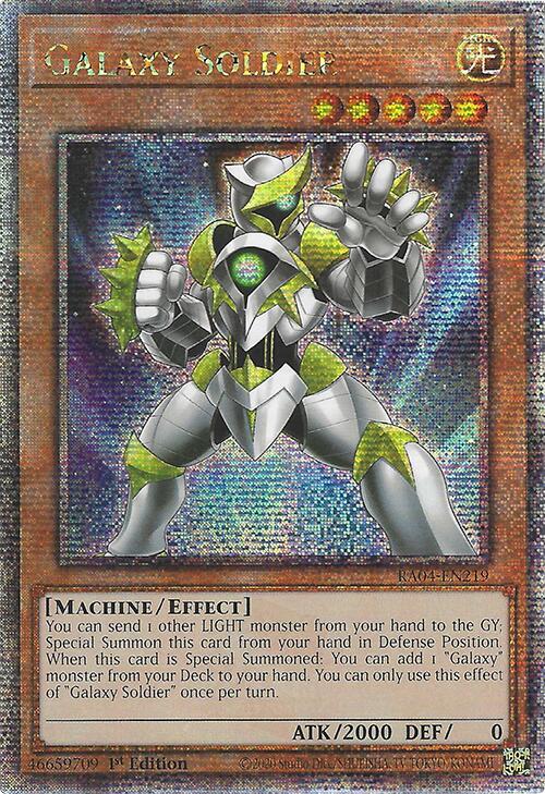 Galaxy Soldier [RA04-EN219] Quarter Century Secret Rare | Fandemonia Ltd