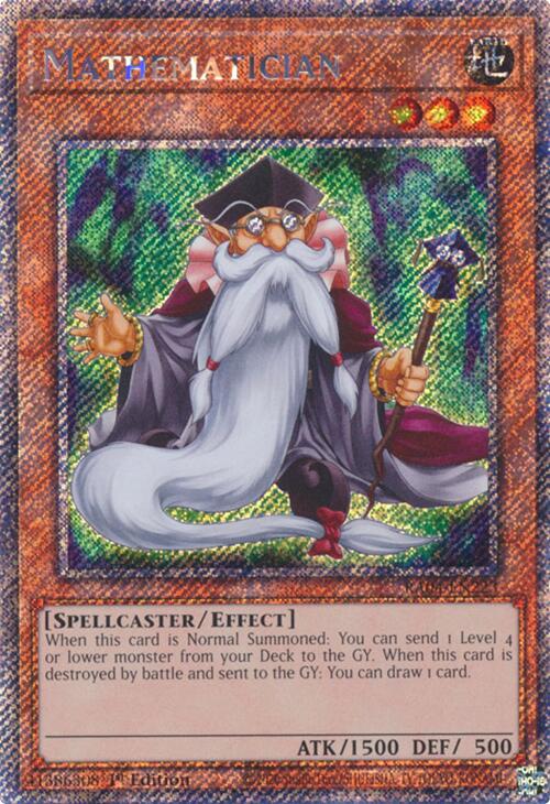 Mathematician [RA04-EN223] Platinum Secret Rare | Fandemonia Ltd
