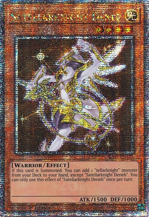 Satellarknight Deneb [RA04-EN227] Quarter Century Secret Rare | Fandemonia Ltd
