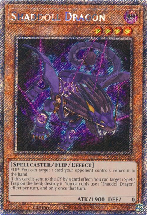 Shaddoll Dragon [RA04-EN228] Platinum Secret Rare | Fandemonia Ltd