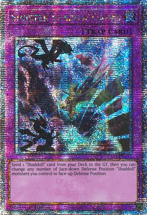 Sinister Shadow Games [RA04-EN232] Quarter Century Secret Rare | Fandemonia Ltd