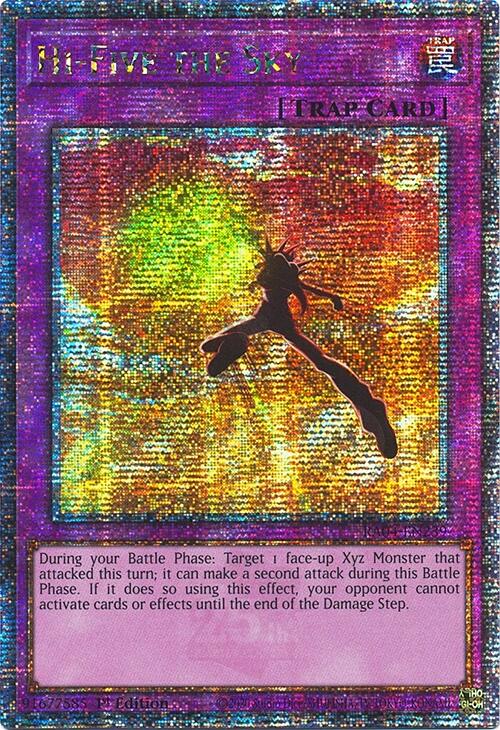 Hi-Five the Sky [RA04-EN239] Quarter Century Secret Rare | Fandemonia Ltd