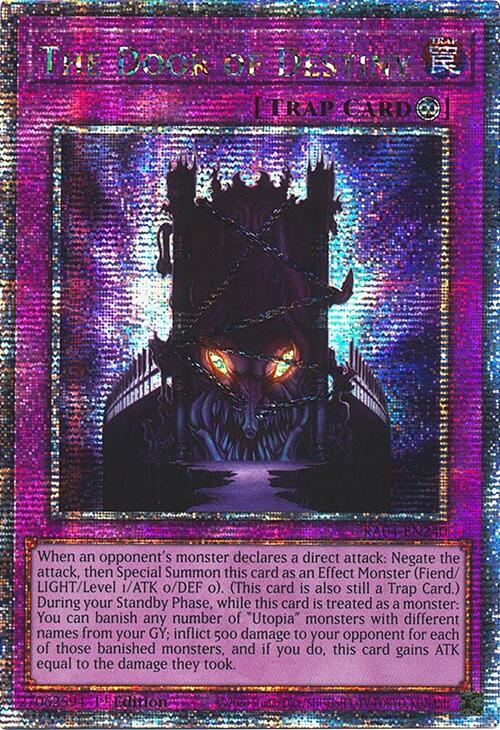 The Door of Destiny [RA04-EN240] Quarter Century Secret Rare | Fandemonia Ltd