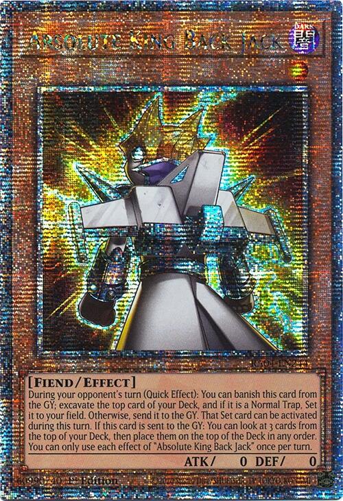 Absolute King Back Jack [RA04-EN244] Quarter Century Secret Rare | Fandemonia Ltd