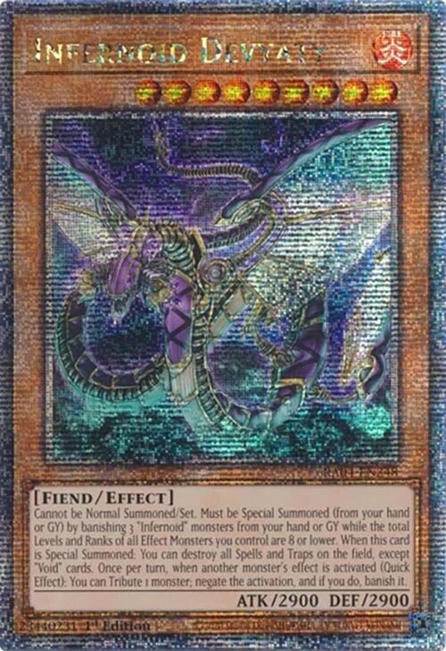 Infernoid Devyaty [RA04-EN248] Quarter Century Secret Rare | Fandemonia Ltd
