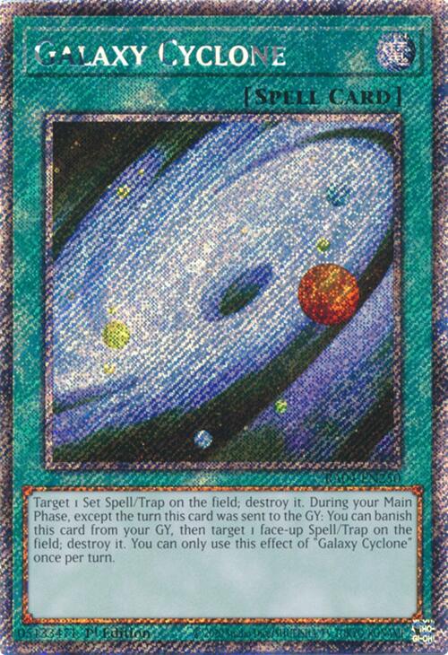 Galaxy Cyclone [RA04-EN250] Platinum Secret Rare | Fandemonia Ltd